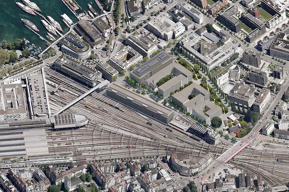Baufeld A. Rösslimattareal in Luzern. Baufeld A. Rösslimattareal in Luzern.