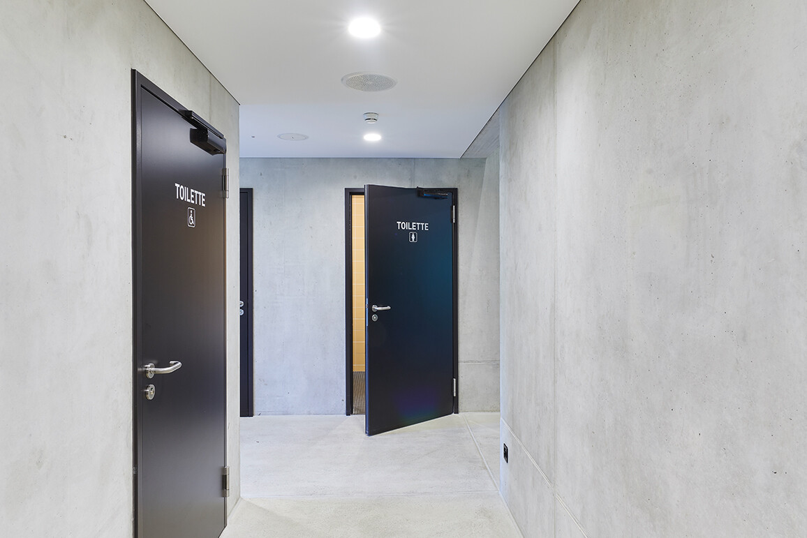 Wasserfeste Tür aus Holz, feuchtebeständige Toilettentüren, mit Giessharz-Beschichtung