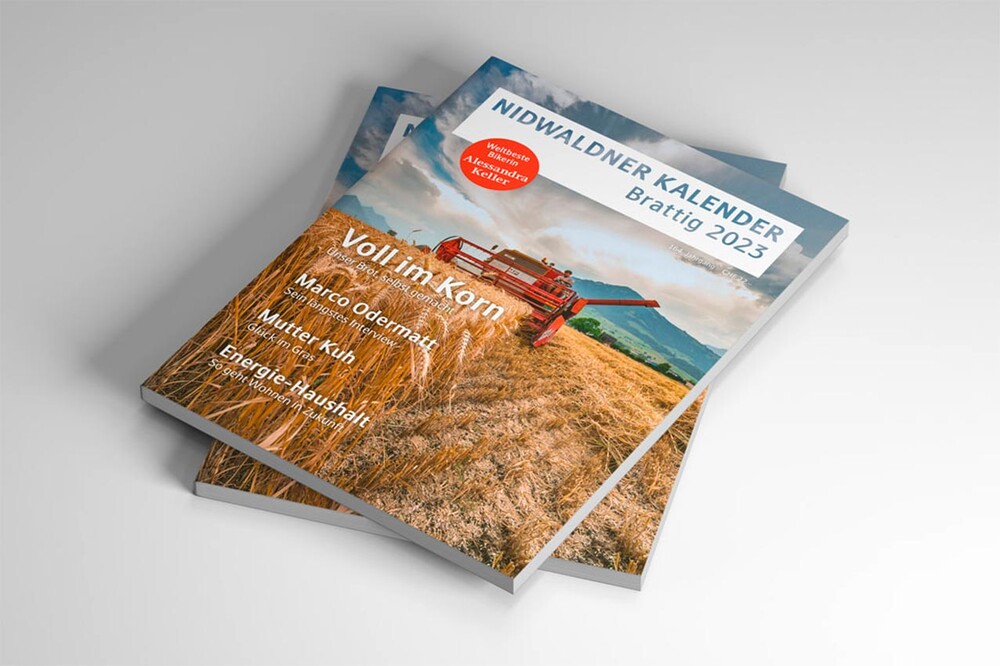 Brattig. Le calendrier 2023 de Nidwald.